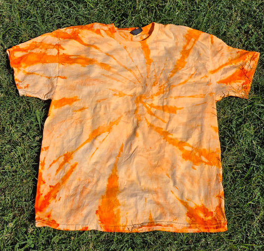 SUNSHINE ORANGE-DYED BLANK TEE